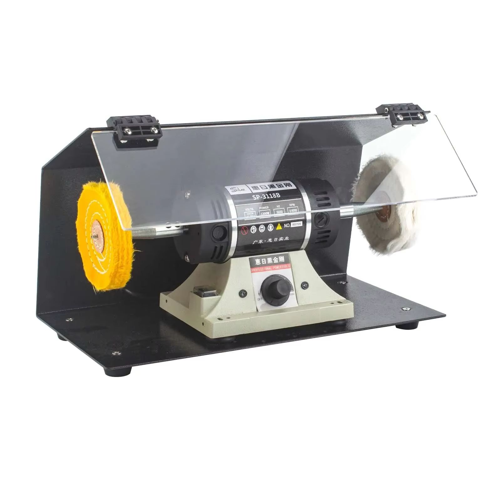 Resin Art Drill Machine - 10,000RPM Dual-Wheel Jewelry Polisher - Precision
