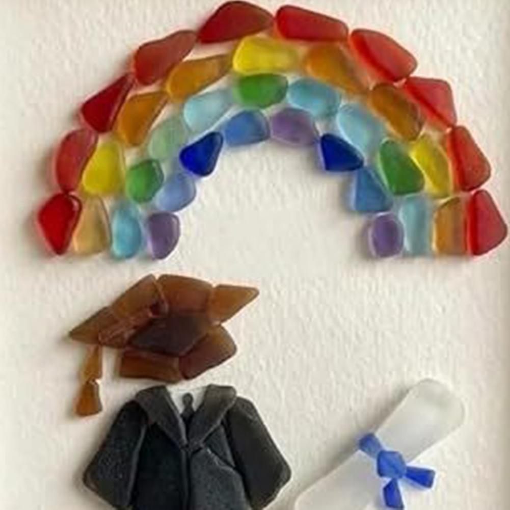 Resin Art Class - Sea Glass Frame Art Coastal Style