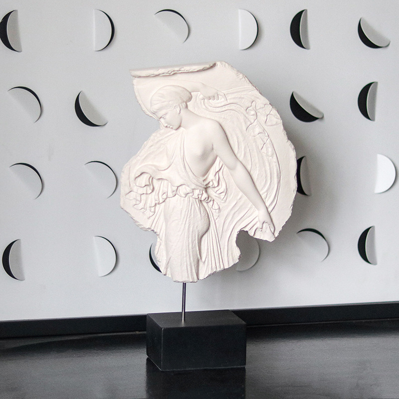 Resin Art Ideas - French Vintage Decor, Bas-Relief Venus Sculpture,