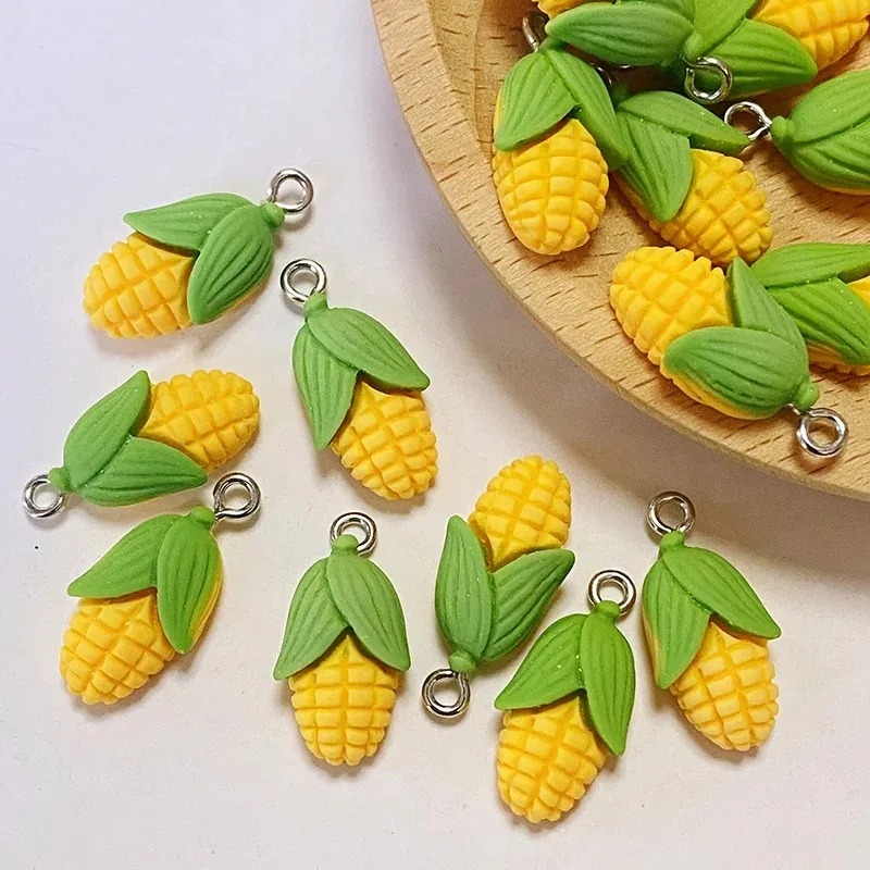 20Pcs Funny Mini Corn Vegetabl - Resin Art Materials 评论和价格