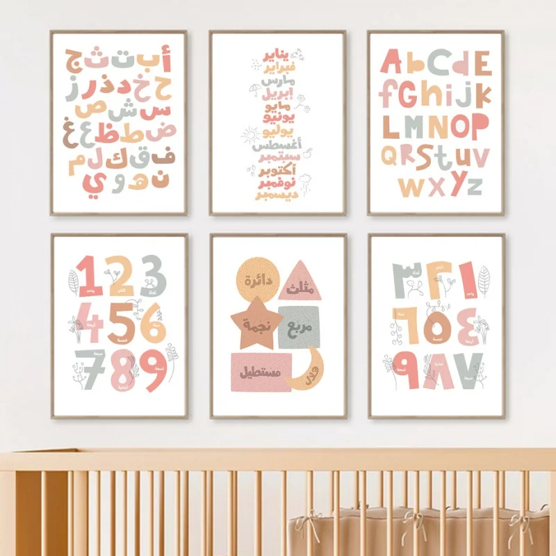 Arabic Wall Art English Alphan - Resin Art Class 评论和价格