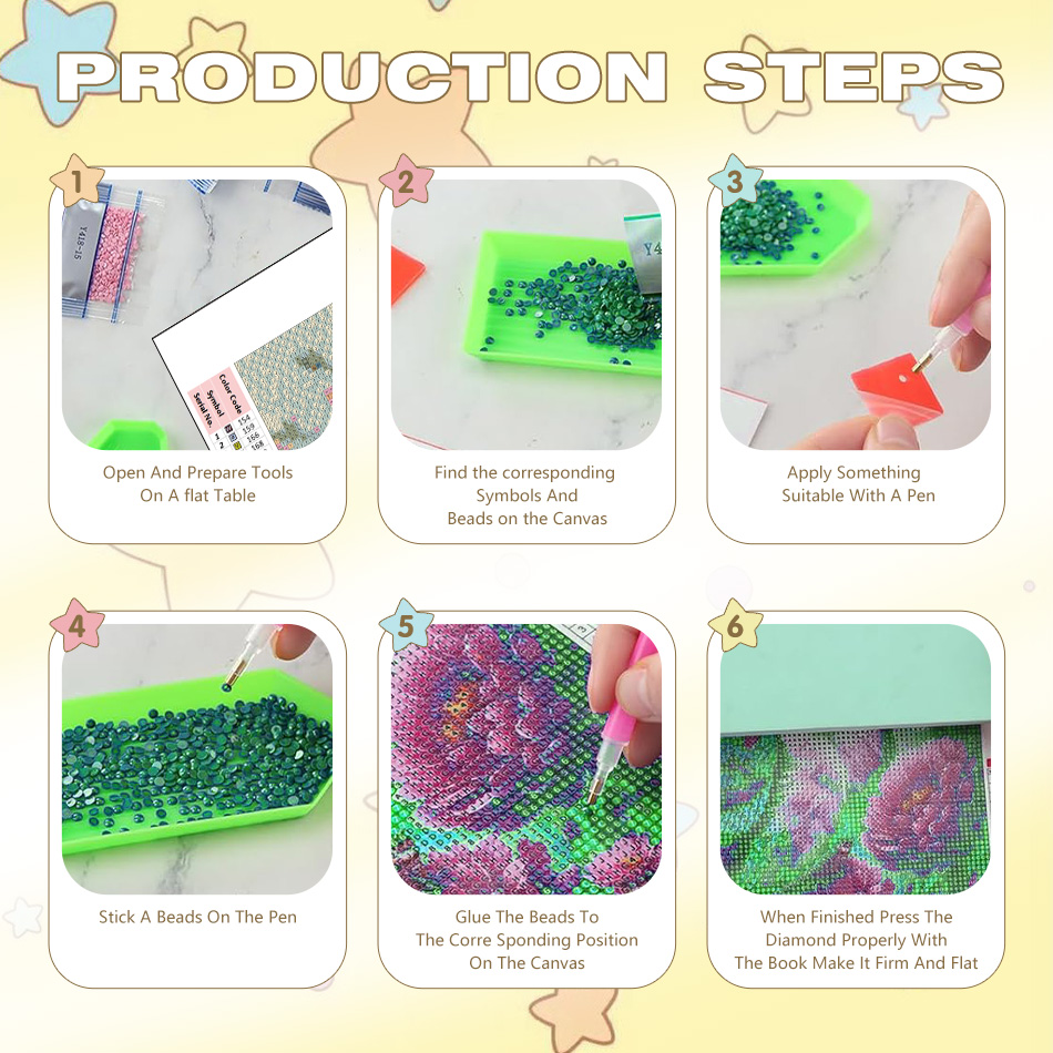 CHENISTORY Flower 5d Diamond P - Resin Art Ideas 评论和价格