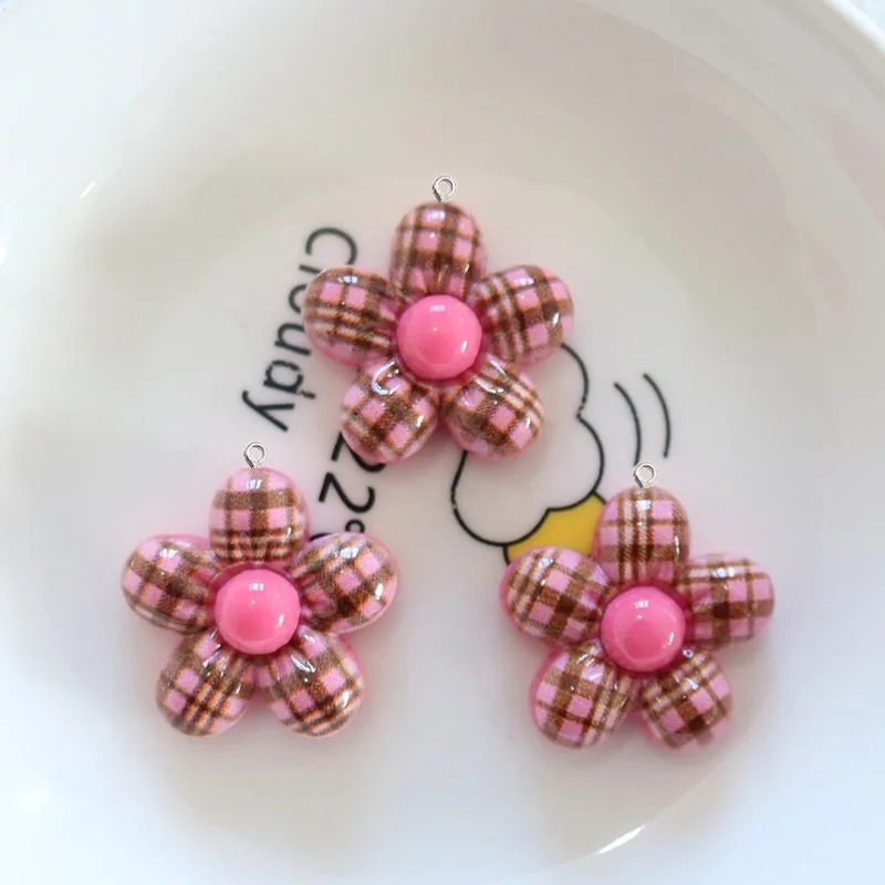 10Pcs Sweet Flower Planar Resi - Resin Art Materials 评论和价格