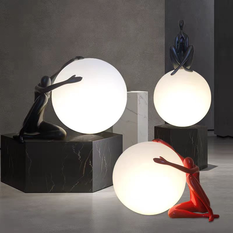 Nordic Art Floor Lamp Abstract - Resin Art Floor 评论和价格