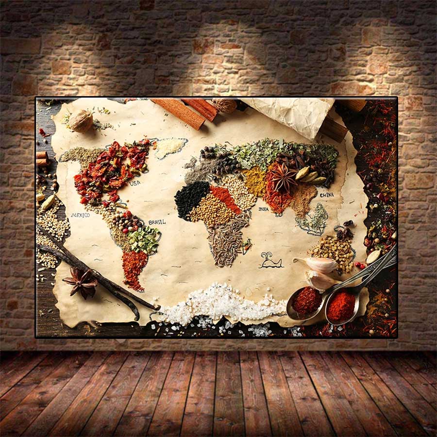 Diamond Mosaic Picture Spice a - Resin Art World 评论和价格