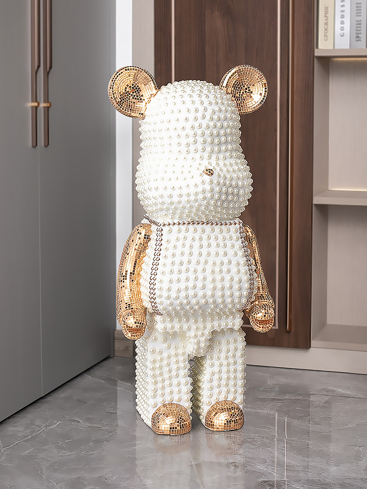 Cartoon Bear Ornament Home Dec - Resin Art Floor 评论和价格