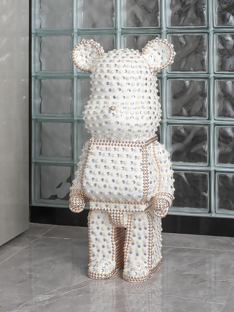 Cartoon Bear Ornament Home Dec - Resin Art Floor 评论和价格
