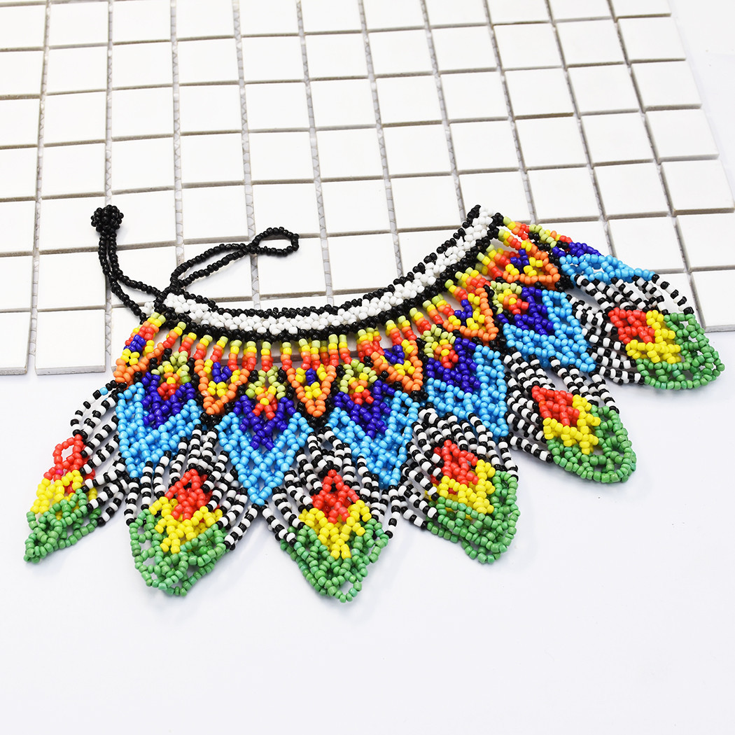 Handmade Multicolor Resin Seed - Resin Art Necklace 评论和价格