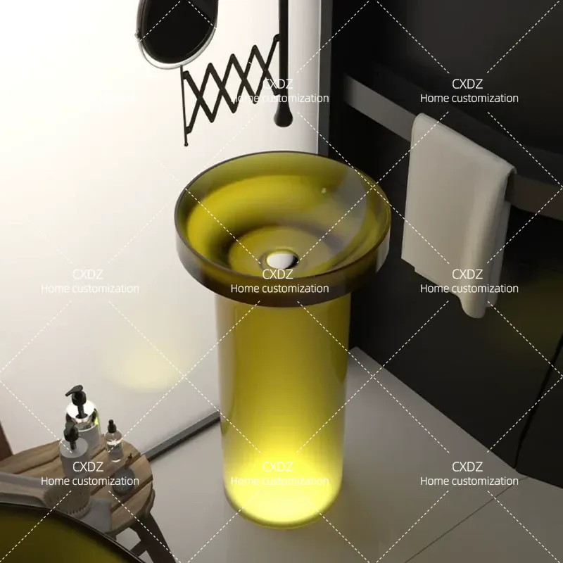 Integrated Floor to Ceiling Ba - Resin Art Floor 评论和价格
