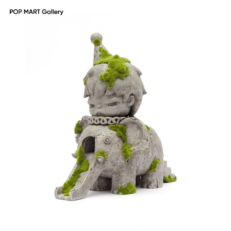 POP MART Hirono Elephant Slide - Resin Art Sculptures 评论和价格