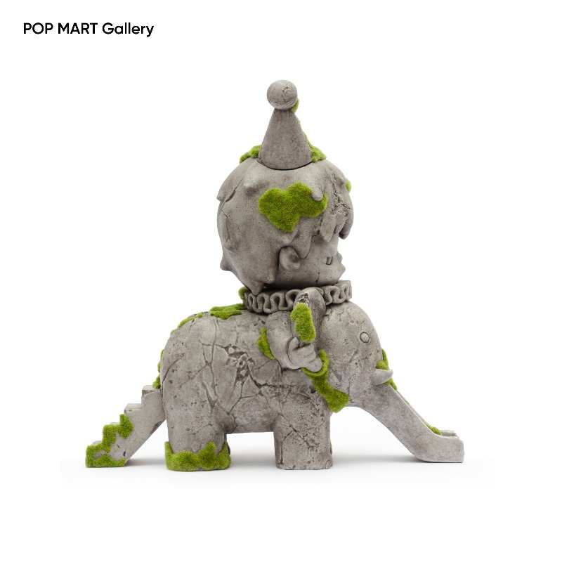 POP MART Hirono Elephant Slide - Resin Art Sculptures 评论和价格