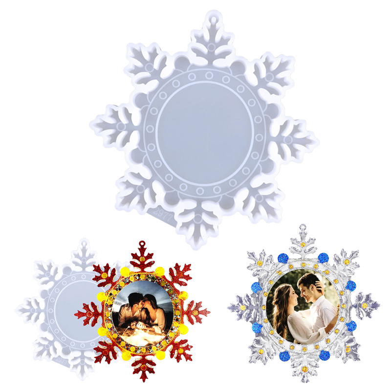 Christmas Photo Picture Frame  - Resin Art Jewellery 评论和价格