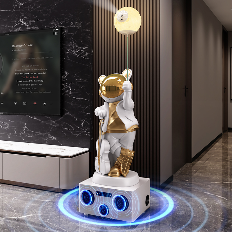 Home Decor 136CM Rabbit Astron - Resin Art Floor 评论和价格