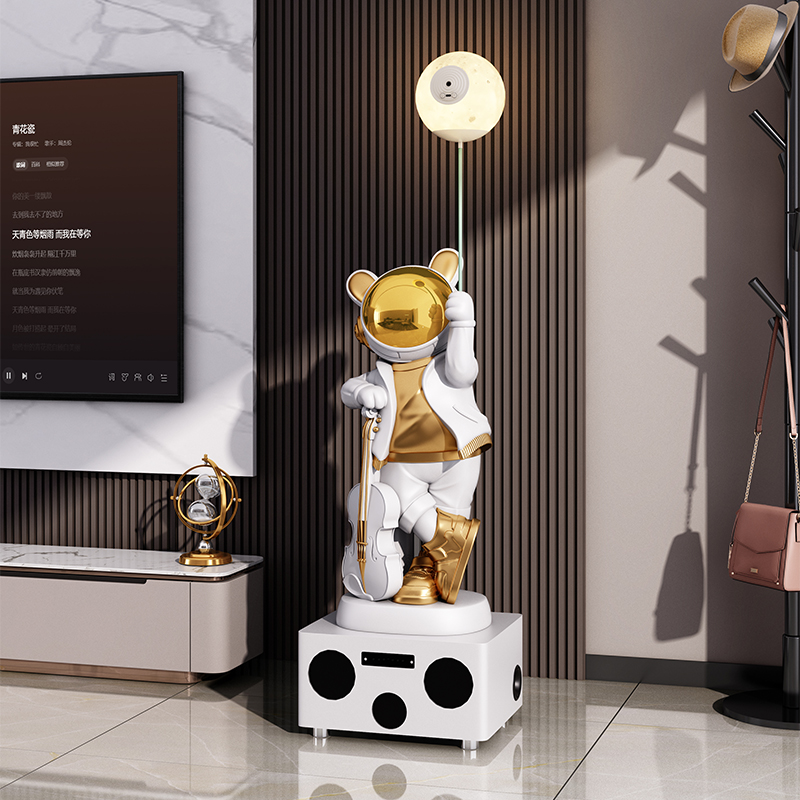 Home Decor 136CM Rabbit Astron - Resin Art Floor 评论和价格
