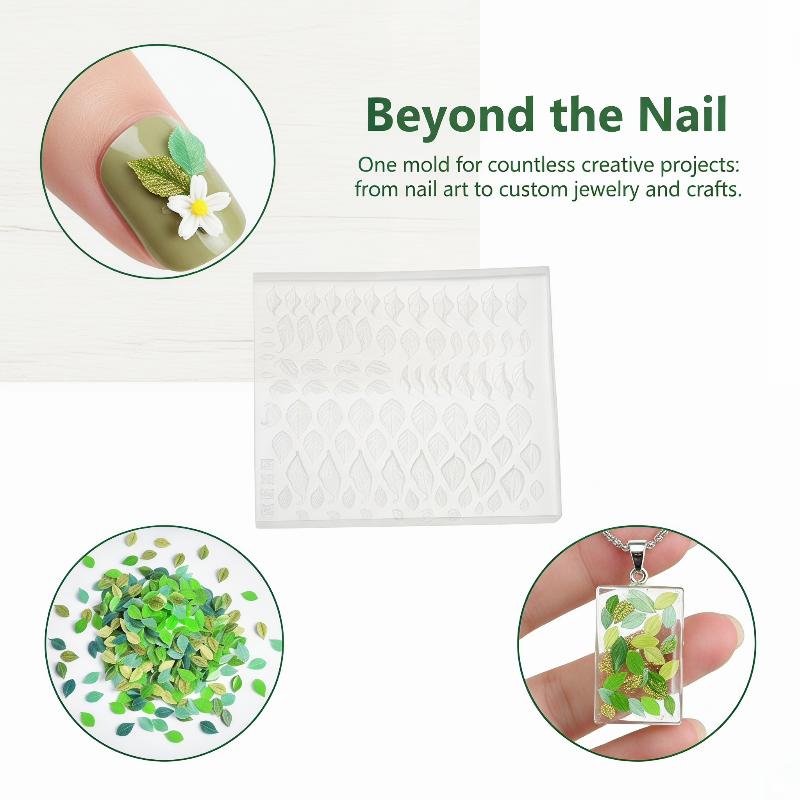 Miniature Leaf Silicone Mold R - Resin Art Jewellery 评论和价格