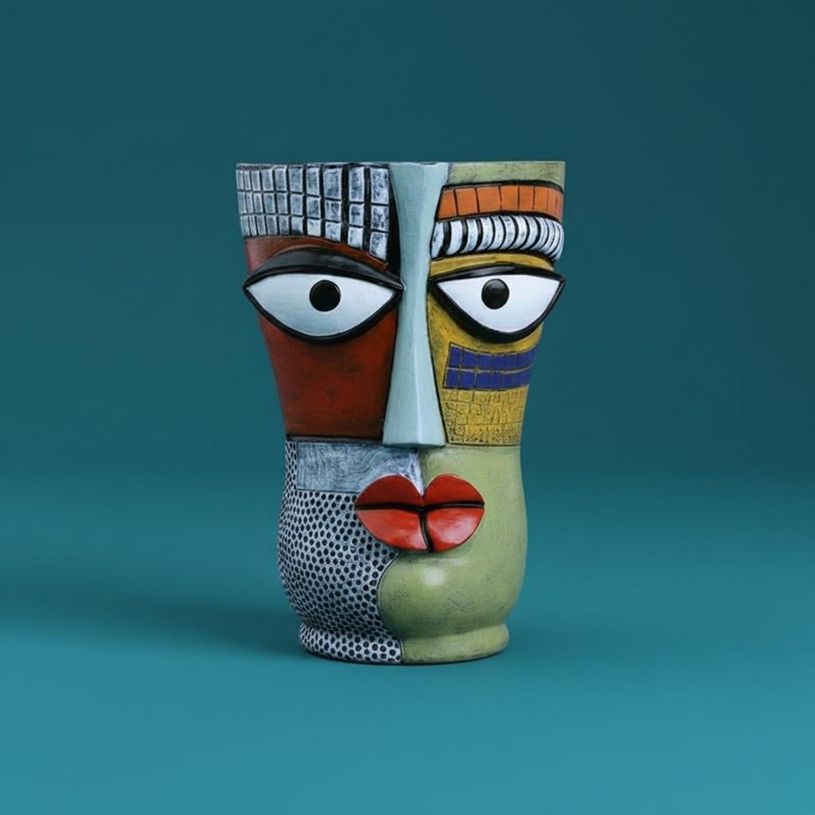 Abstract Face Planter Unique C - Resin Art Ideas 评论和价格
