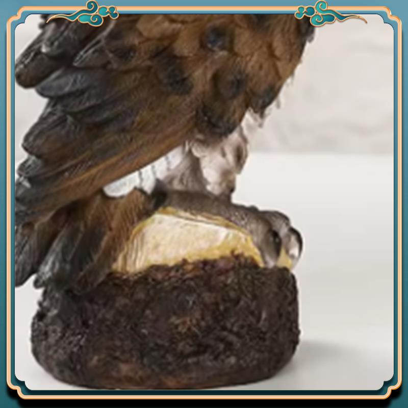 (New)-Resin Owl Statue Bird Ga - Resin Art Sculptures 评论和价格