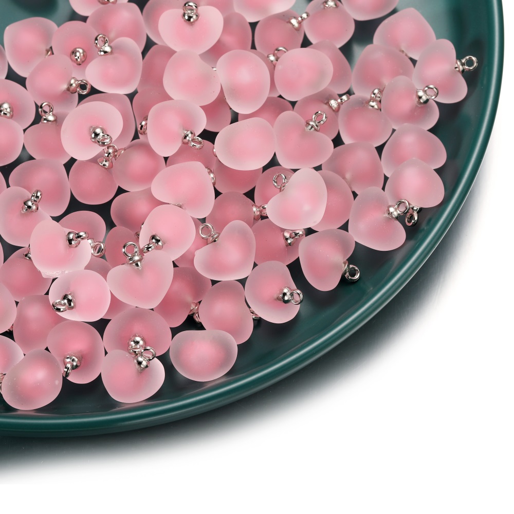 10pcs/lot Resin Frosted Multic - Resin Art Necklace 评论和价格