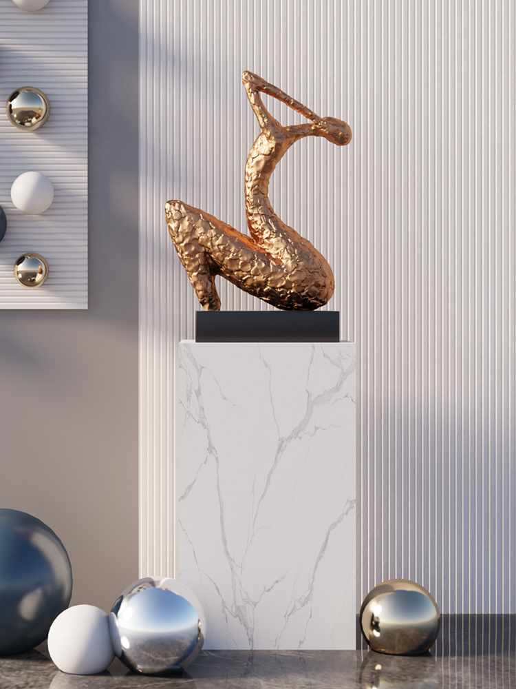 Home Decor Sculpture Creative  - Resin Art Floor 评论和价格