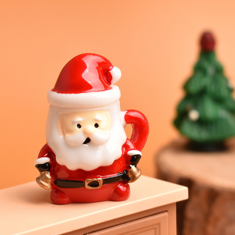 Mini Santa Teacup Ornament - R - Resin Art Materials 评论和价格