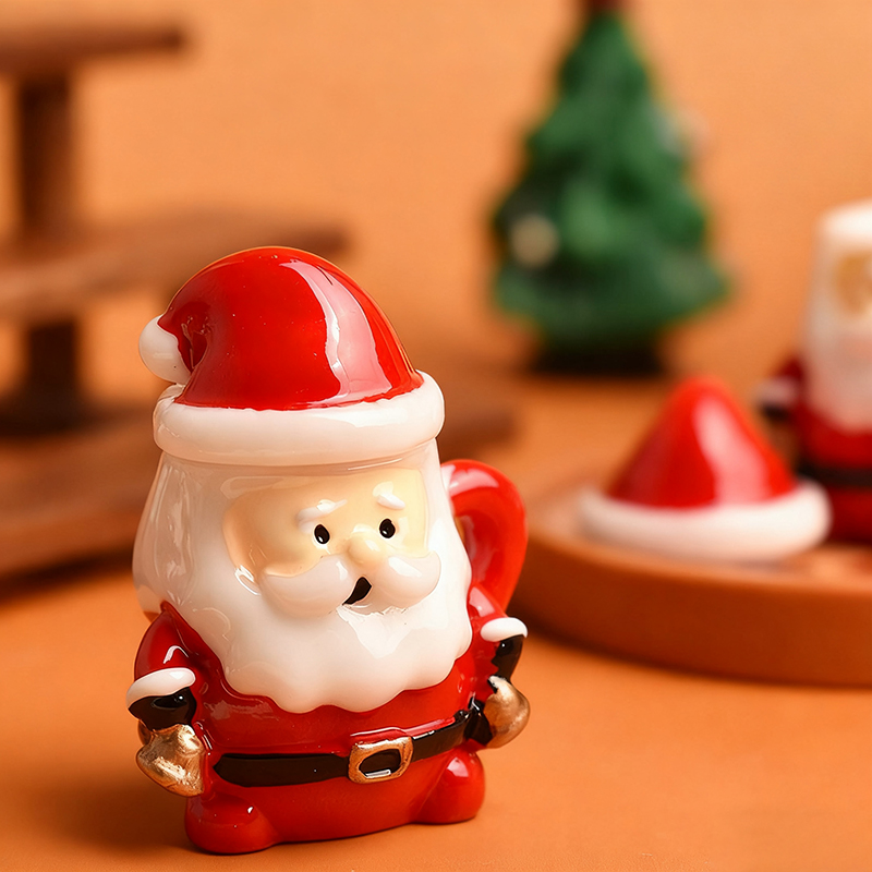 Mini Santa Teacup Ornament - R - Resin Art Materials 评论和价格