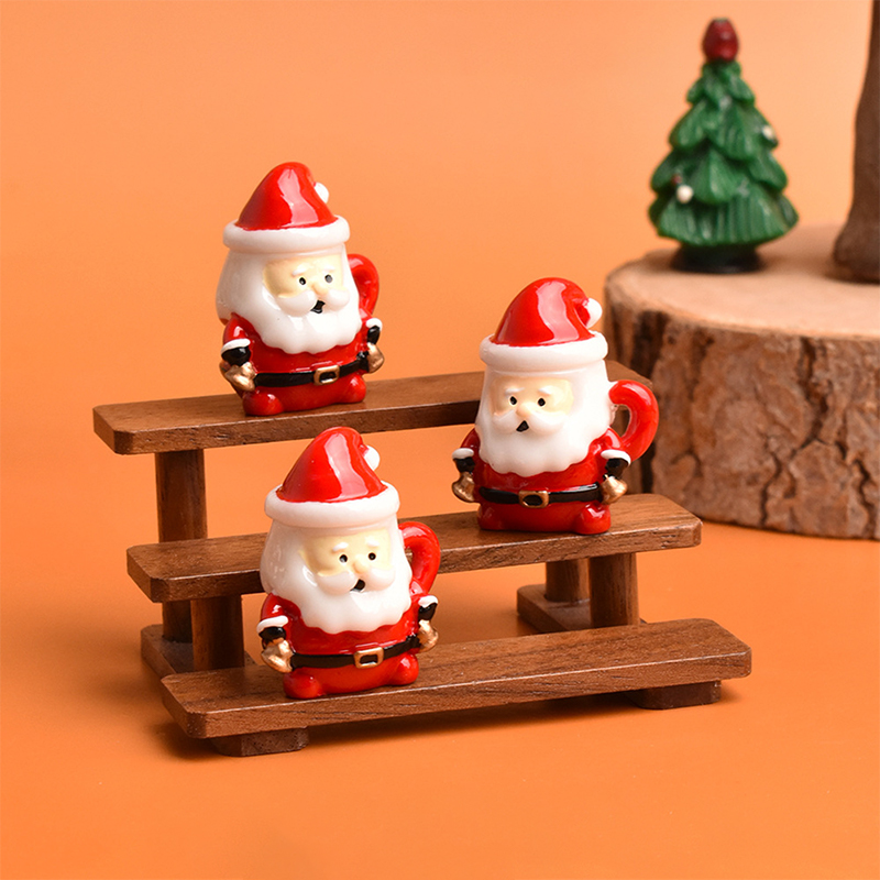 Mini Santa Teacup Ornament - R - Resin Art Materials 评论和价格