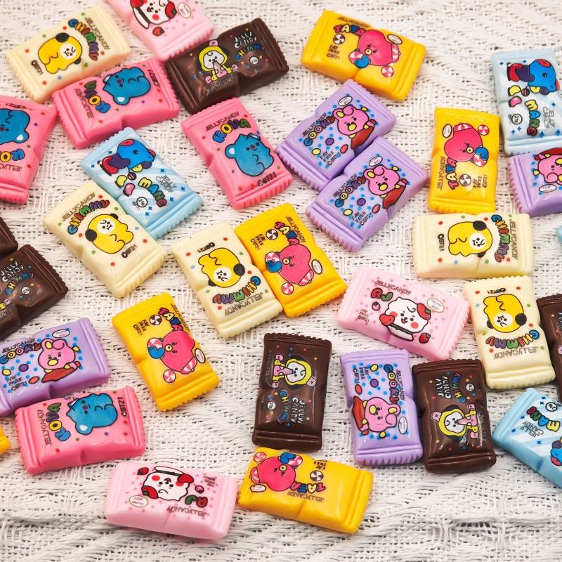 BT21 Mini Milk Candy Resin Cha - Resin Art Calligraphy 评论和价格