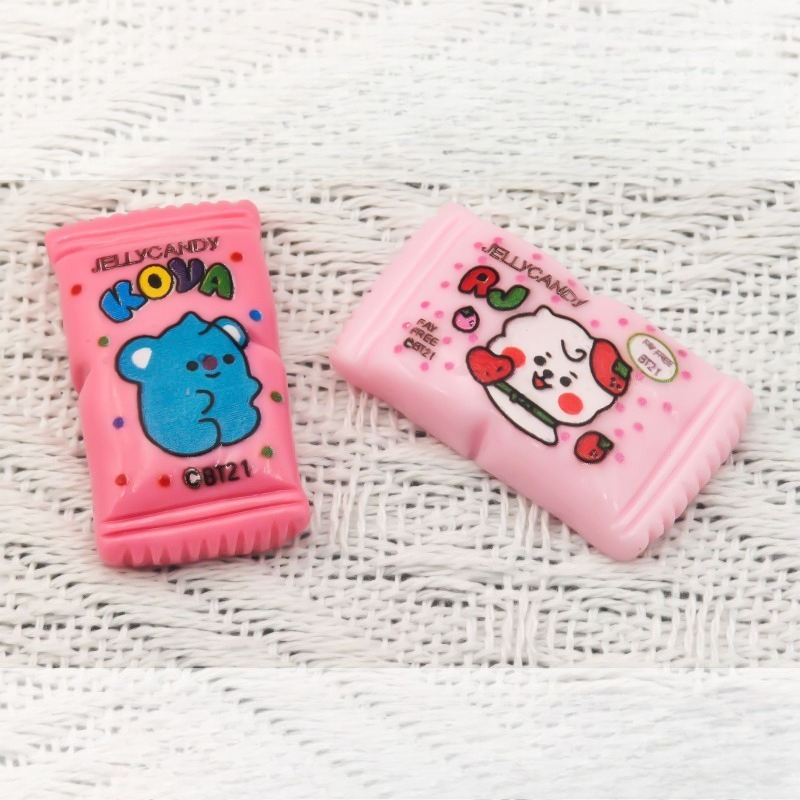 BT21 Mini Milk Candy Resin Cha - Resin Art Calligraphy 评论和价格