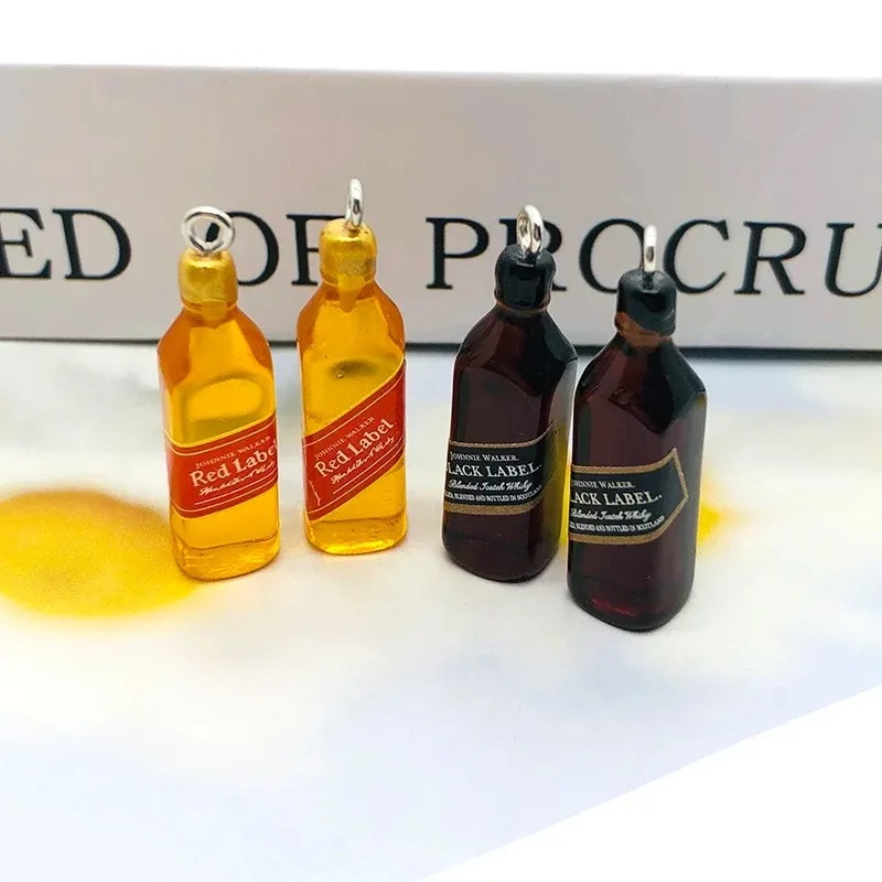 10Pcs Tiny Wine Bar Bottle Res - Resin Art Calligraphy 评论和价格