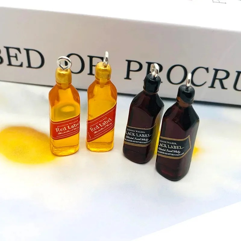 10Pcs Tiny Wine Bar Bottle Res - Resin Art Calligraphy 评论和价格