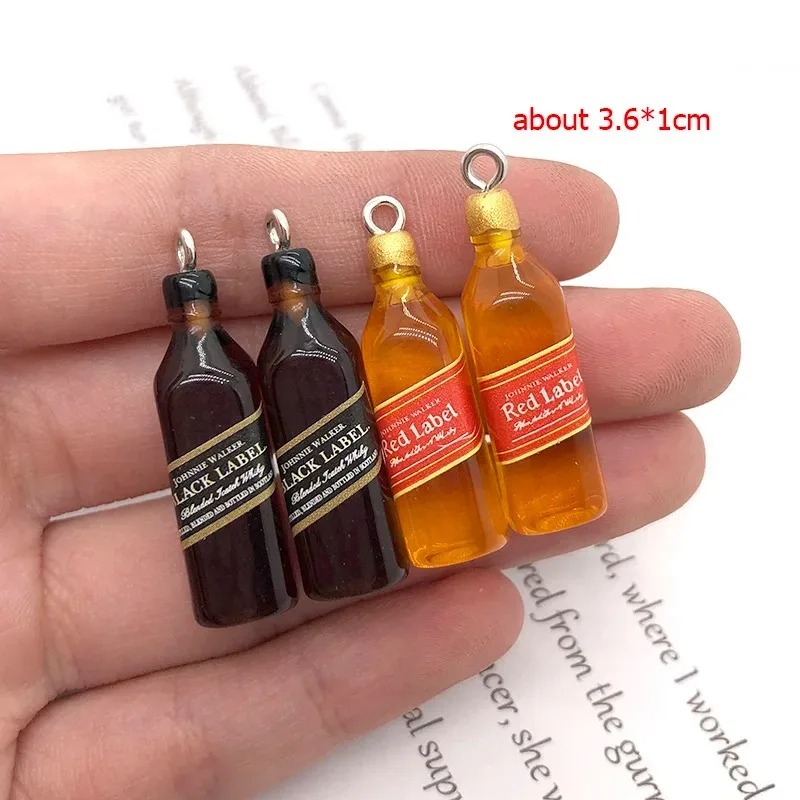 10Pcs Tiny Wine Bar Bottle Res - Resin Art Calligraphy 评论和价格