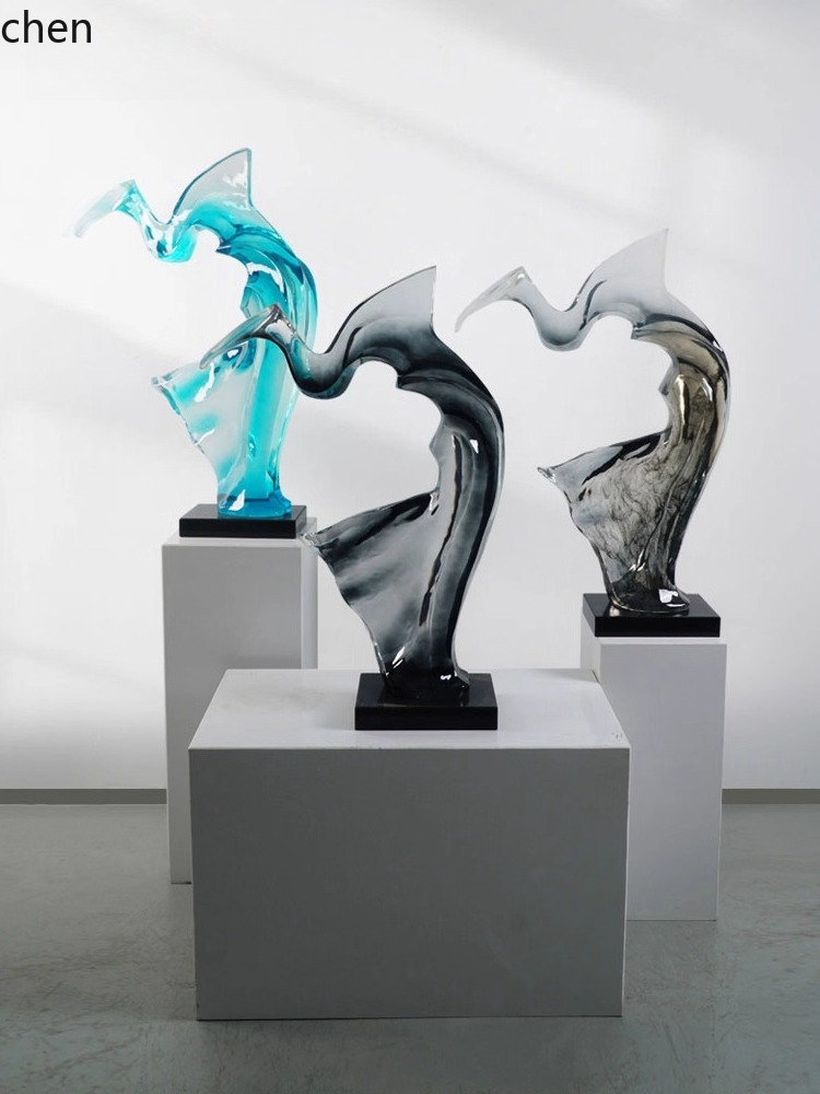 HT  Transparent Resin Sculptur - Resin Art Floor 评论和价格