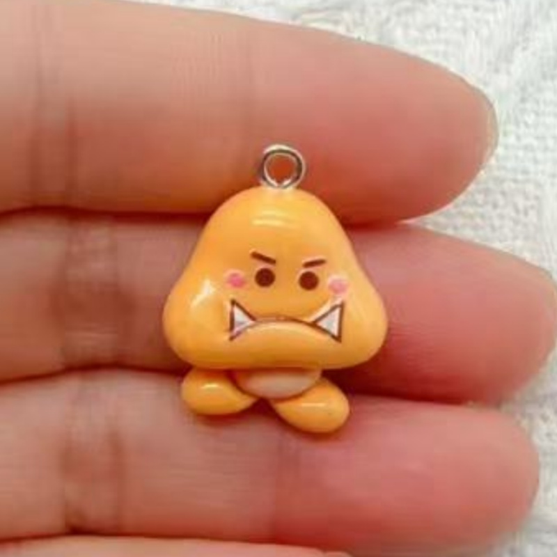 10pcs resin cartoon pendant, D - Resin Art Calligraphy 评论和价格