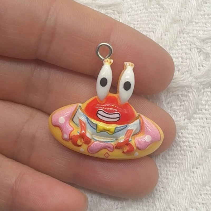 10pcs cartoon resin pendant, D - Resin Art Calligraphy 评论和价格