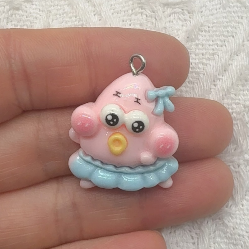 10pcs cartoon resin pendant, D - Resin Art Calligraphy 评论和价格