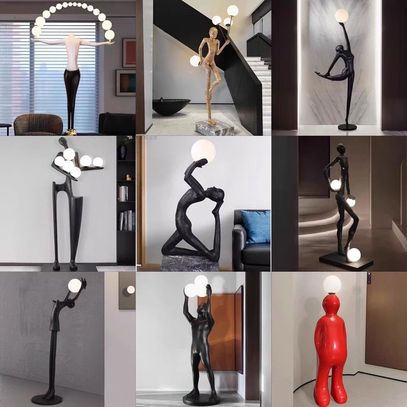 Living Room Floor Lamp Crafts  - Resin Art Floor 评论和价格