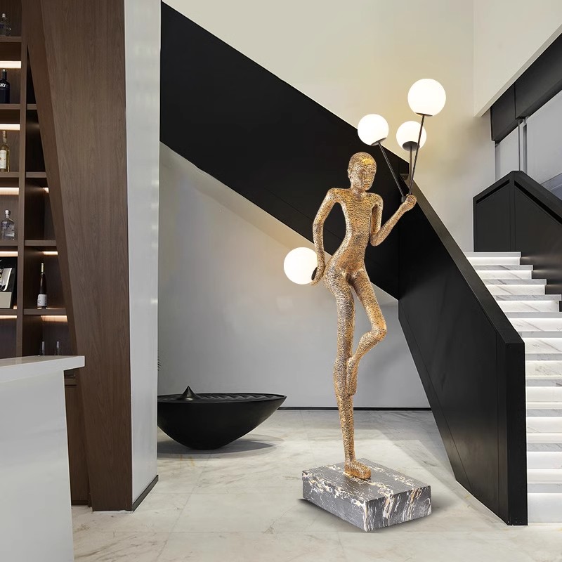 Living Room Floor Lamp Crafts  - Resin Art Floor 评论和价格