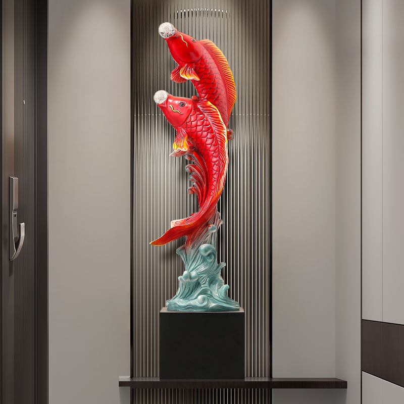 Five-Flavored Fish Sculpture,R - Resin Art Floor 评论和价格