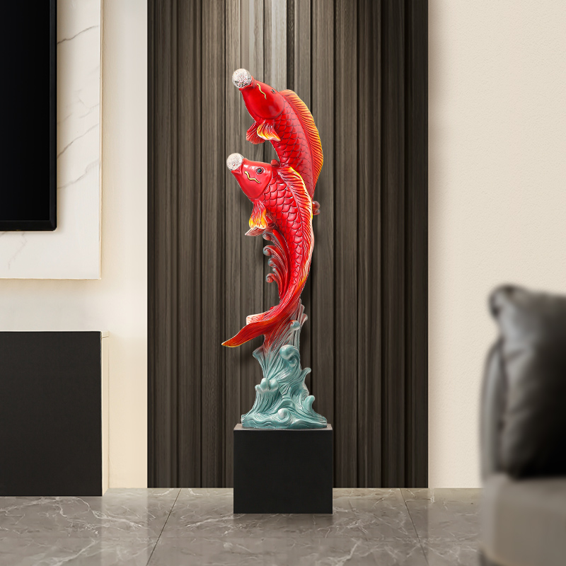 Five-Flavored Fish Sculpture,R - Resin Art Floor 评论和价格