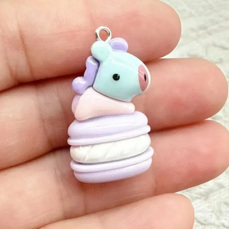 10pcs Mixed Cartoon Resin Char - Resin Art Materials 评论和价格