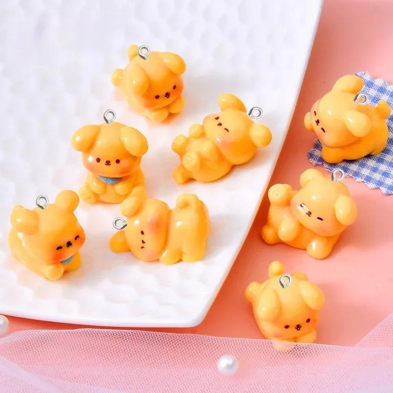 10Pcs Cute Cartoon Dog Acrylic - Resin Art Calligraphy 评论和价格