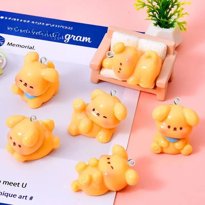 10Pcs Cute Cartoon Dog Acrylic - Resin Art Calligraphy 评论和价格