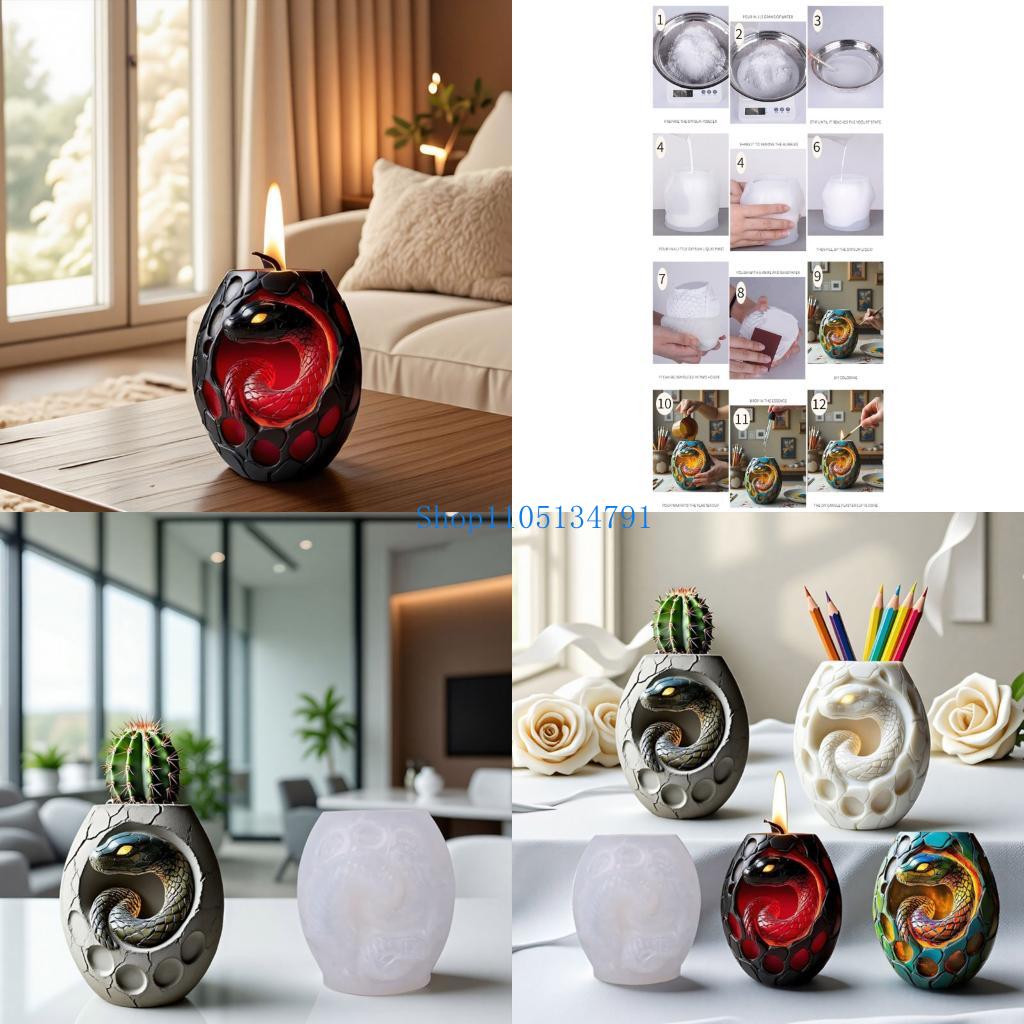 98km Reusable Silicone Snake M - Resin Art Ideas 评论和价格