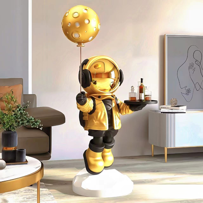Large Creative Astronaut Astro - Resin Art Floor 评论和价格